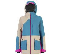 Meru Paradiso W - giacca da sci - donna XS Azure/Beige/Pink woman Recycled Polyester,Global Recycled Standard,Recycled Materials