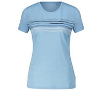 Meru Trelleborg W - T-shirt - donna I40 D34 Light Blue woman Lana Merino,Recycled Polyester