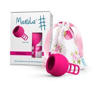 Merula Cup strawberry (rosa) one size Coppetta mestruale in silicone medicale