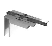 Merveille - Set di 2 Supporti Universali SUPERMAXI N per Mensola Termosifone - Montaggio senza Forare - Per Mensola Radiatore da 16 a 20 cm di Larghezza