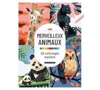 Merveilleux animaux: 40 coloriages mystère