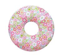 MERVYNGLYNNHUNTER Cuscino a ciambella con foro, cuscino per piercing per chi dorme sul fianco, cuscino rotondo, ciambella, per prevenire il mal d'orecchio, cuscino rotondo in cotone