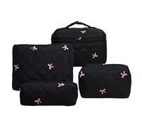 MerwDeeyt Set di borse per il trucco borse cosmetiche borse per il trucco per le donne borsa da toilette organizer per articoli da toeletta accessori pennelli roba cancelleria cancelleria