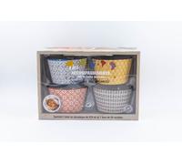 Mes accompagnements - Saveurs du monde - 100 % faits maison: Coffret avec 4 bols en céramique