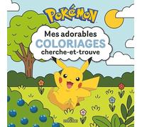 Mes adorables coloriages cherche-et-trouve Pokémon