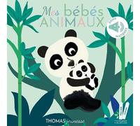 Mes bébés animaux: Livre sonore bébé à toucher dès 6 mois avec grandes piles AAA alcalines incluses