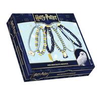 Mes bracelets Hedwige Harry Potter: Avec des perles heishi, des perles dorées, des fermoirs, pompons, breloques et pendentifs, du fil nylon élastique, des rubans et cordons, un livret et une notice