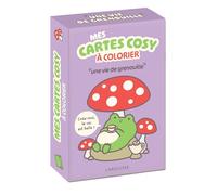 Mes cartes cosy à colorier - Une vie de grenouille: Cute & Cosy: Cute & Cosy