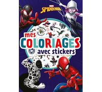 Mes coloriages avec stickers Spider-man