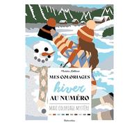 Mes coloriages hiver au numéro