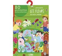 Mes Gommettes Lito - Je plante les fleurs de mon jardin - Dès 3 ans: 80 gommettes autocollantes