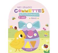Mes grandes gommettes repositionnables - 2 ans - paques