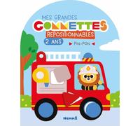 Mes grandes gommettes repositionnables - 2 ans - pin-pon
