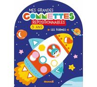 Mes grandes gommettes repositionnables Les formes