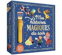 Mes histoires magiques du soir: 3 contes classiques et 24 images à projeter