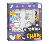 Mes jolies figurines chats à peindre