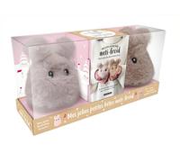 Mes jolies petites bêtes anti-froid: Coffret avec 2 bouillottes de poche + 1 livre de conseils spécial frileuses