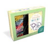 Mes jolis bracelets brésiliens à créer: Coffret avec des fils de différentes couleurs et un livre explicatif