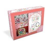 Mes jolis bracelets fleuris à créer: Coffret avec des tissus fleuris, des accessoires et un livre explicatif