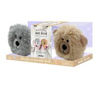 Mes jolis oursons anti-froid: Coffret avec 2 bouillottes en peluche et 1 livre de conseils
