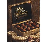 MES JOURS HEUREUX: JOURNAL INTIME: Carnet Vintage avec Élégant Design Chocolat, 8.5X11 pouces, 100 Pages Lignées. Cadeau Parfait pour la Journée de la Femme.