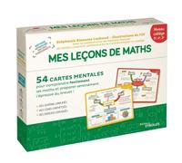 Mes leçons de maths Niveau collège 5e, 4e, 3e: 54 cartes mentales pour comprendre facilement les maths et préparer sereinement l'épreuve du brevet !