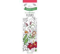 Mes marque-pages à colorier : Fleurs