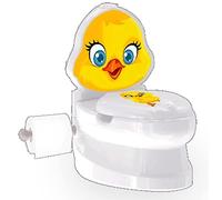 MES Petites toilettes Chick avec Un Bruit de Bobine et Porte-Papier de Toilette