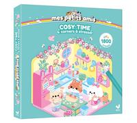 Mes Petits amis - Cosy time - 4 décors à strasser