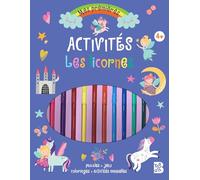 Mes premières activités (avec feutres) - Les licornes
