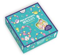 Mes premiers bracelets trop mignons: Coffret avec plus de 130 perles en bois, 2 fils élastiques et le pas à pas illustré