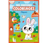 Mes premiers coloriages Pâques: Avec + de 60 stickers