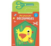 Mes Premiers Découpages - 16 Découpages Progressifs - Dès 4 ans - Avec Ciseaux Sécurisés et Aidants - La Ferme: 16 découpages progressifs - Avec 1 ciseau