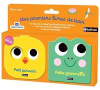 Mes premiers livres de bain - Petit poussin - Petite grenouille