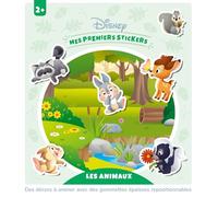 Mes premiers stickers Les animaux: Des décors à animer avec des gommettes épaisses repositionnables