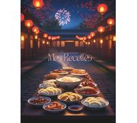 Mes Recettes préférées - Carnet de recettes grand format A4 à remplir avec vos 100 recettes adorées