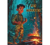 Mes Recettes préférées - Carnet de recettes grand format A4 à remplir avec vos 100 recettes adorées