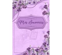 MES SOUVENIRS: Le carnet qui te guide avec des pages “Colle ici…” pour coller tes billets, tickets, emballages des tes produits préférés, des moments et petites traces de vie.