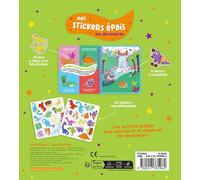 Mes stickers épais - les dinosaures