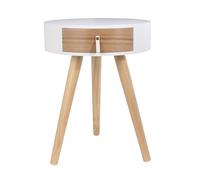 MESA C/CAJÓN D.35 H.46,5 CM BL