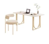 Mesa de Escritorio Para Computadora Scrivania da tavolo in roccia francese, casa, camera da letto, scrivania for computer desktop, scrivania, soggiorno, tavolo da tè bianco, tavolo da pranzo Scrivania