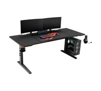 Mesa Gaming GENESIS Holm Modular 180cm MDF y Acero LED regolabile