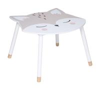 ATMOSPHERA CREATEUR D'INTERIEUR - Tavolo per bambini douceur volpe bianca 62x64cm