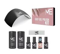 Mesauda Easy Gel Polish Starter Kit Nude + Lampada Led/UV 24w Bridge
