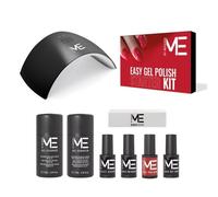 Mesauda Easy Gel Polish Starter Kit Red + Lampada Led/UV 24w Bridge