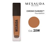 Mesauda Beauty Chronos Flawless Foundation, 25 W, 30 ml, fondotinta fluido a tenuta lunga