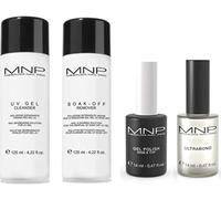 MESAUDA KIT SEMIPERMANENTE UNGHIE SMALTO GEL POLISH RIMOZIONE RAPIDA | BASE & TOP ULTRABOND + SOAK OFF REMOVER + CLEANSER SOLUZIONE SGRASSANTE + OMAGGIO SEMIPERMANENTE 10 Ml