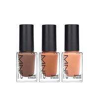 Mesauda MNP Shine N' Wear 226 Cannes 10ml Beige Laque 10ml 224 Nude 10ml