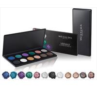 MESAUDA VIBRANT EYESHADOW PALETTE OCCHI PROFESSIONALE 12 OMBRETTI PERLATI