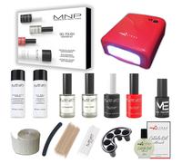 MesaudaMNP Starter Kit Gel Polish 7ml Smalto Semipermanente Unghie + Accessori + Fornetto UV - Omaggio Smalto 5ml e Olio Cuticole Altéax® - New Pack